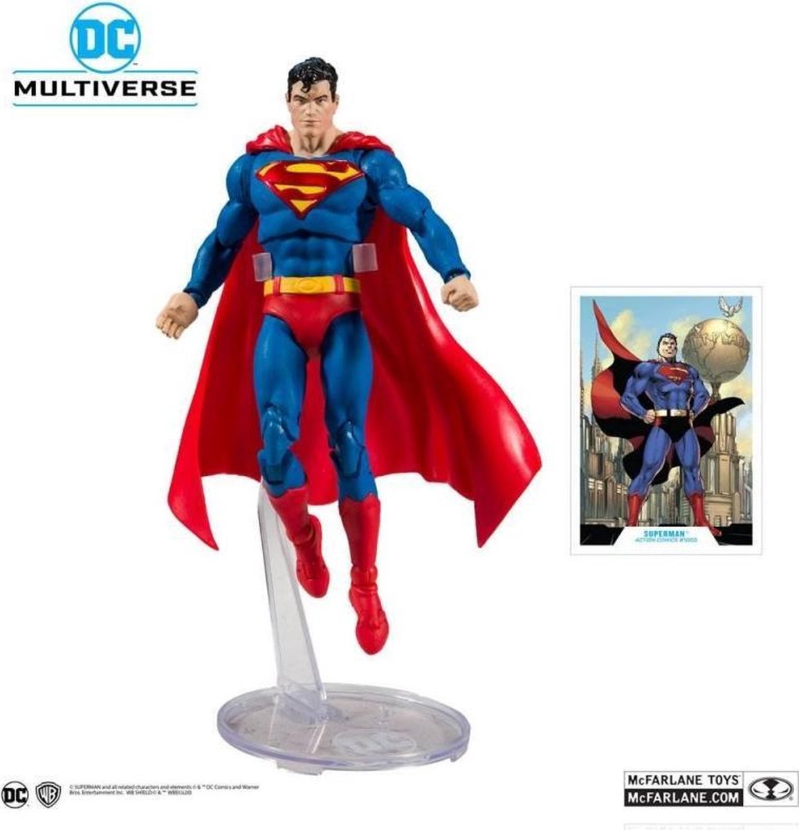 DC REBIRTH - Superman Action Comics 1000 - Action Figurine 18cm