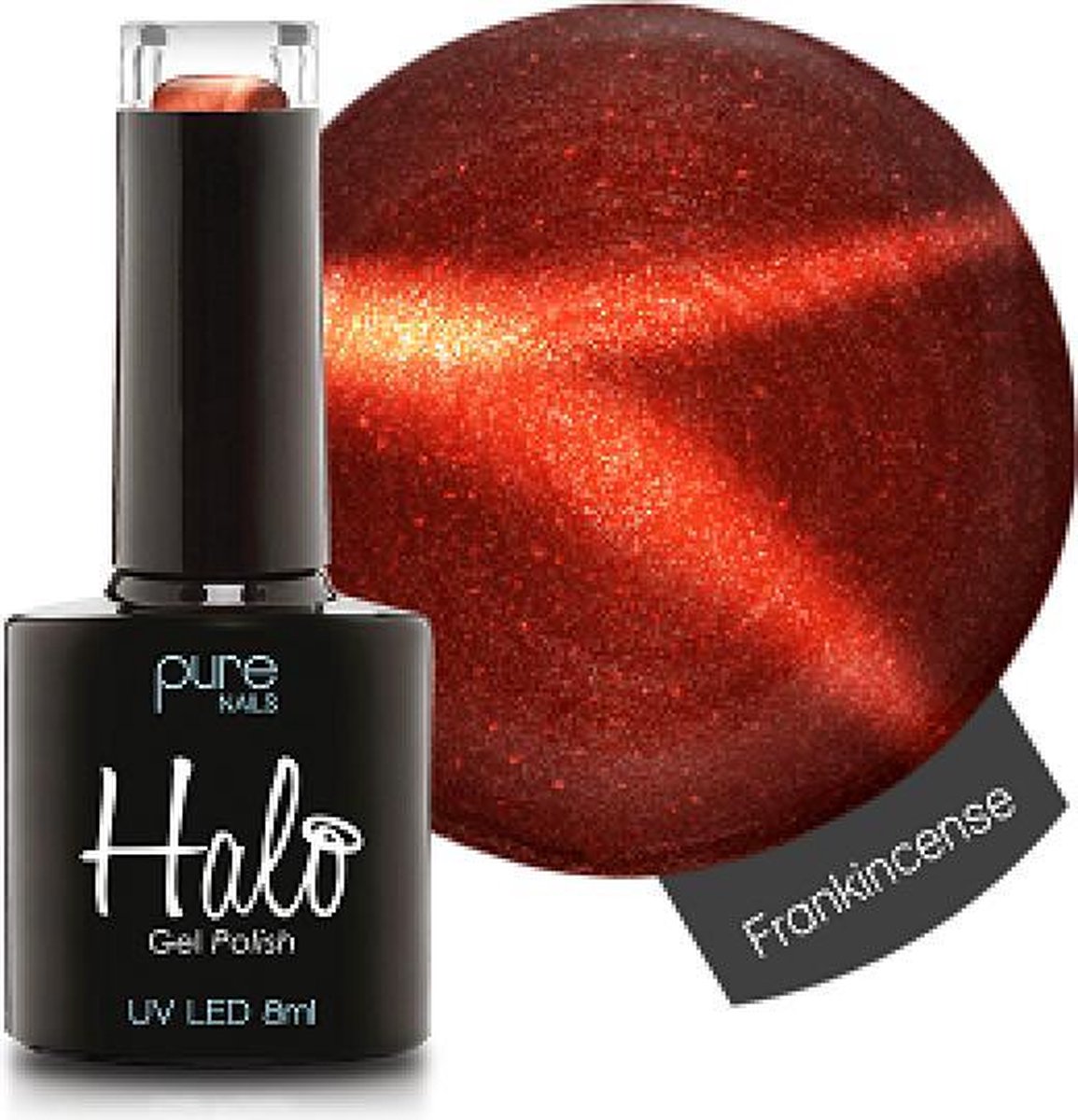 Halo Gel Polish Frankincense (Cat Eye) - Cat Eye Gellak zorgt voor een heel bijzondere uitstraling - zowel voor de professional als voor thuis