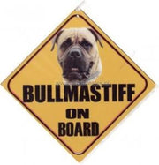 Autobordje Bullmastiff Blond