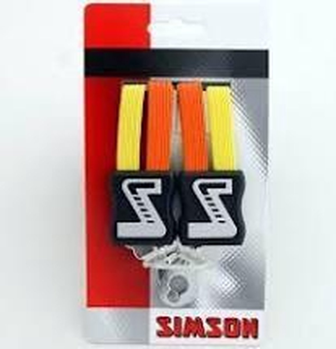 Snelbinder Simson oranje/geel 49cm
