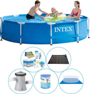 Zwembad Plus Accessoires - 6-delig - Intex Metal Frame Rond 305x76 cm