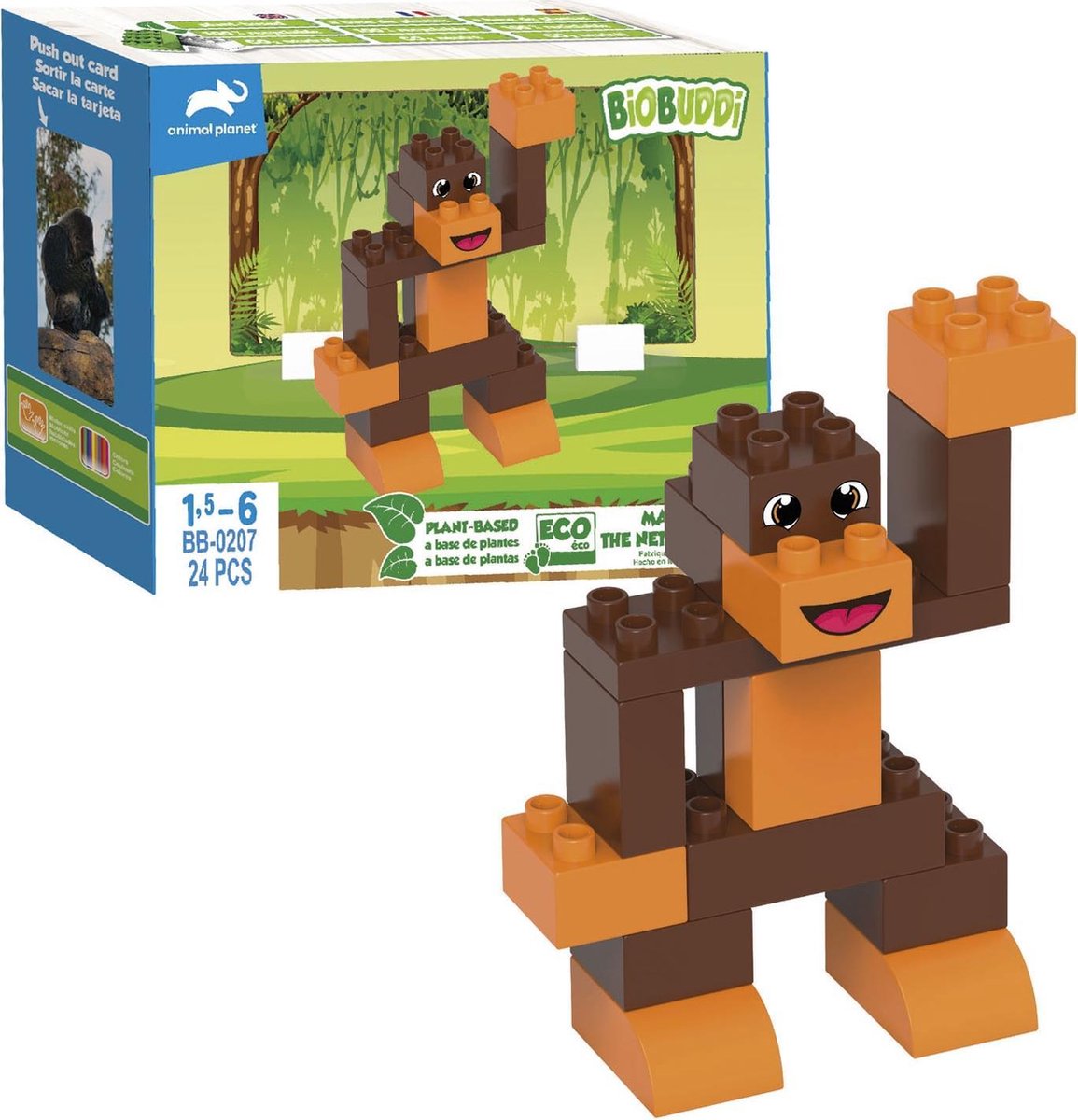 BioBuddi - Animal Planet - Monkey (BB-0207)