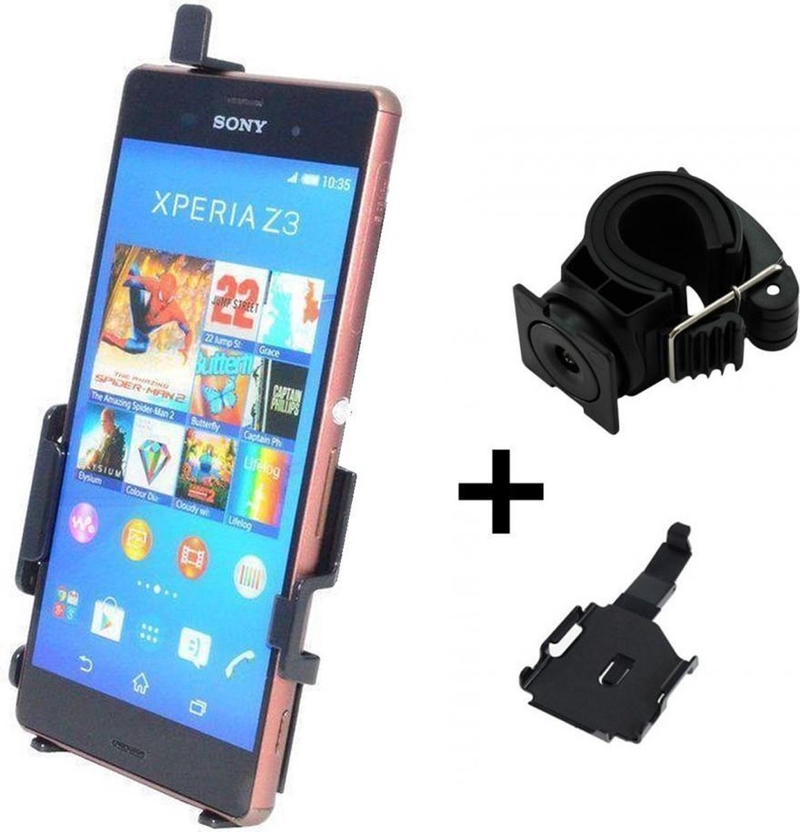 Haicom houder voor Sony Xperia Z5 HI-453 - Fietshouder