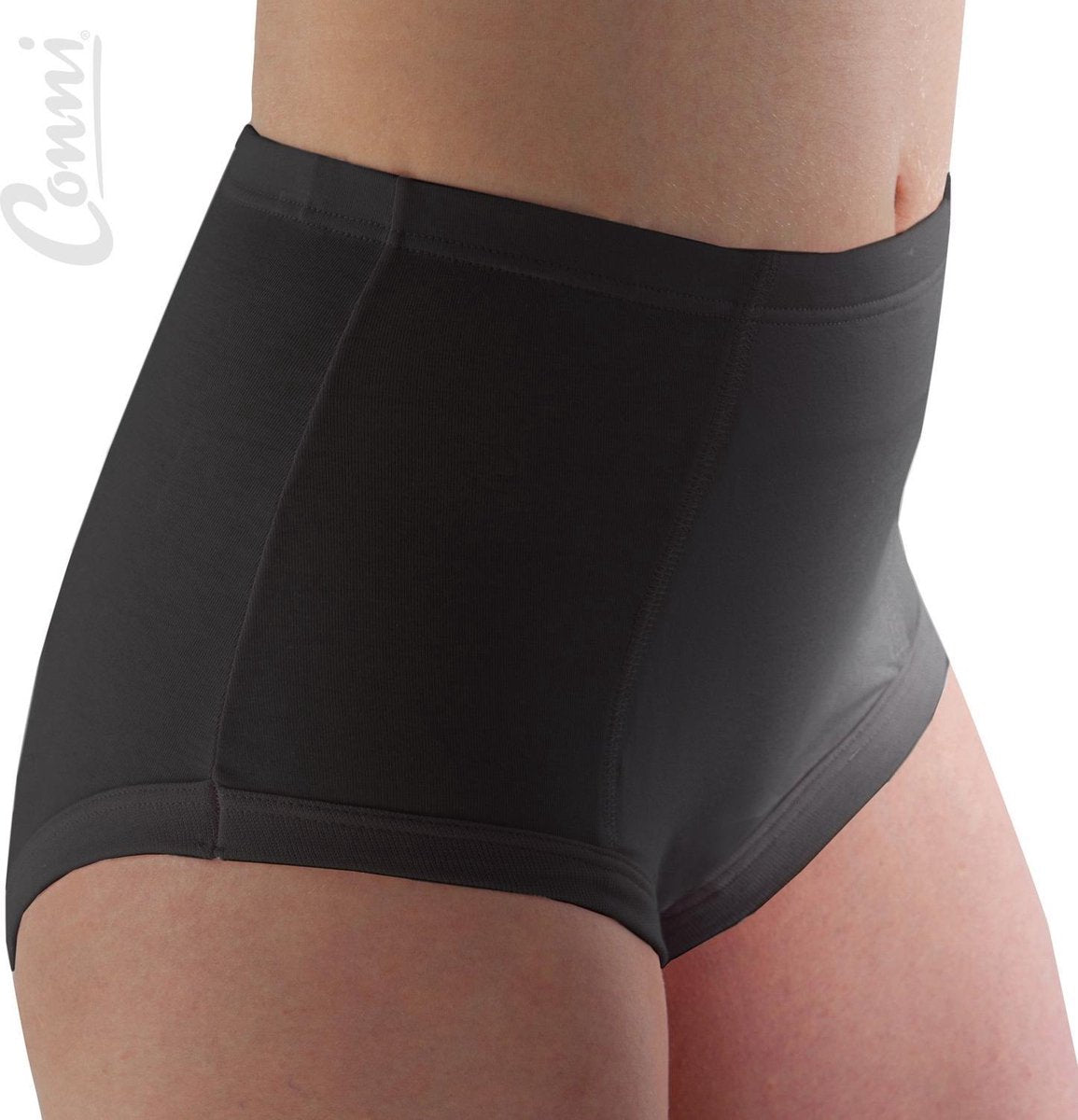 Conni Wasbare Incontinentie Onderbroek Vrouw Classic Zwart