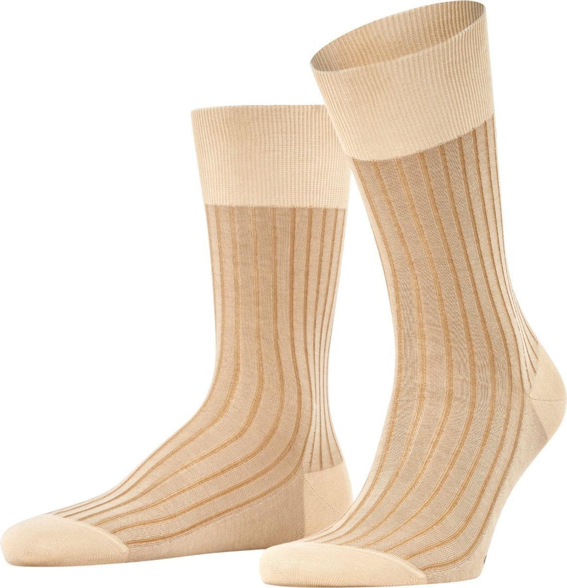 FALKE Shadow Herensok 14648 - Beige 4840 gravel Heren - 45-46