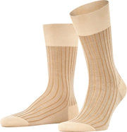 FALKE Shadow Herensok 14648 - Beige 4840 gravel Heren - 45-46