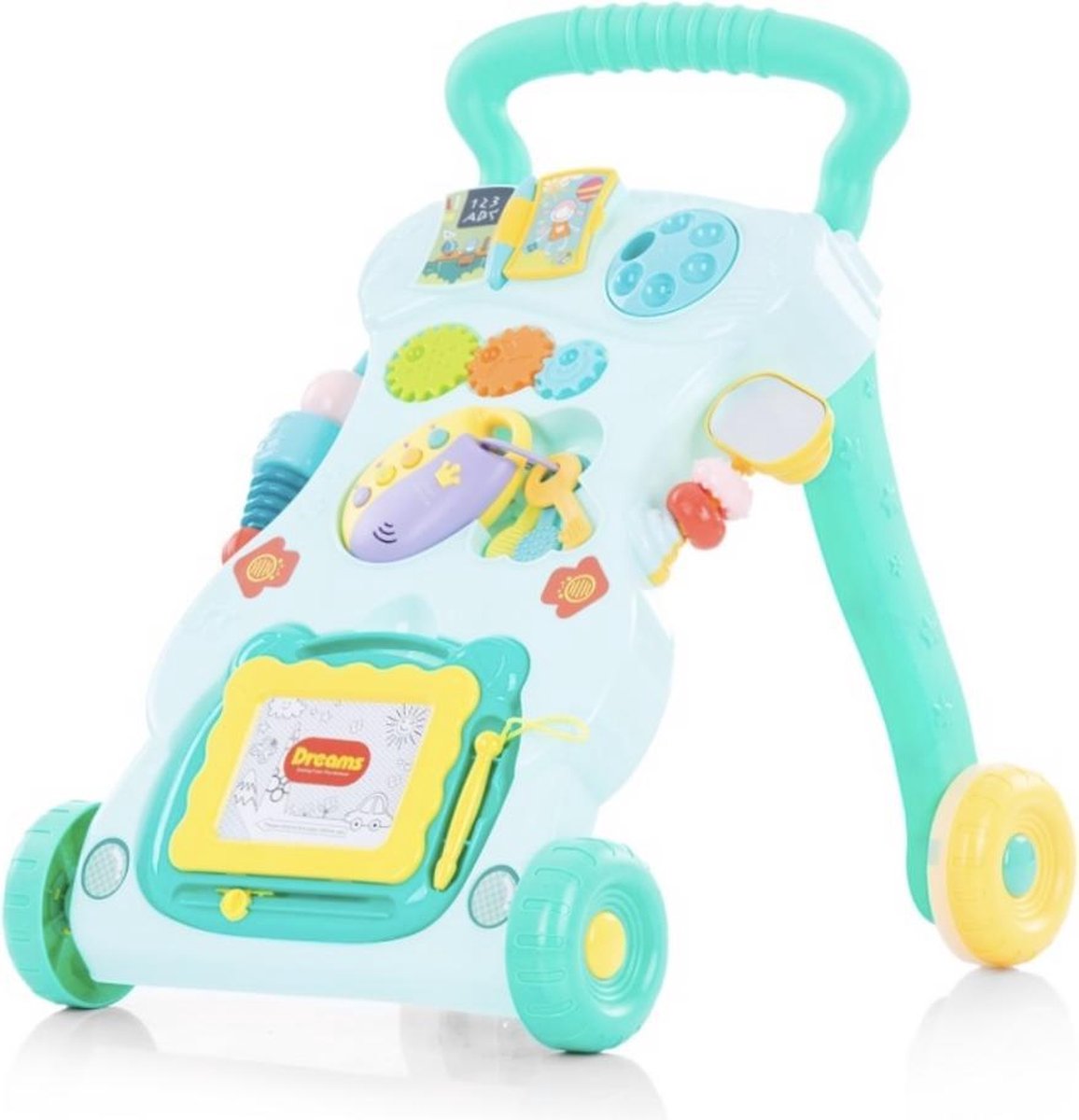 Chipolino Funny Baby Walker - Loopwagen - Educatief - Met muziek - Looptrainer - Met tekentafel