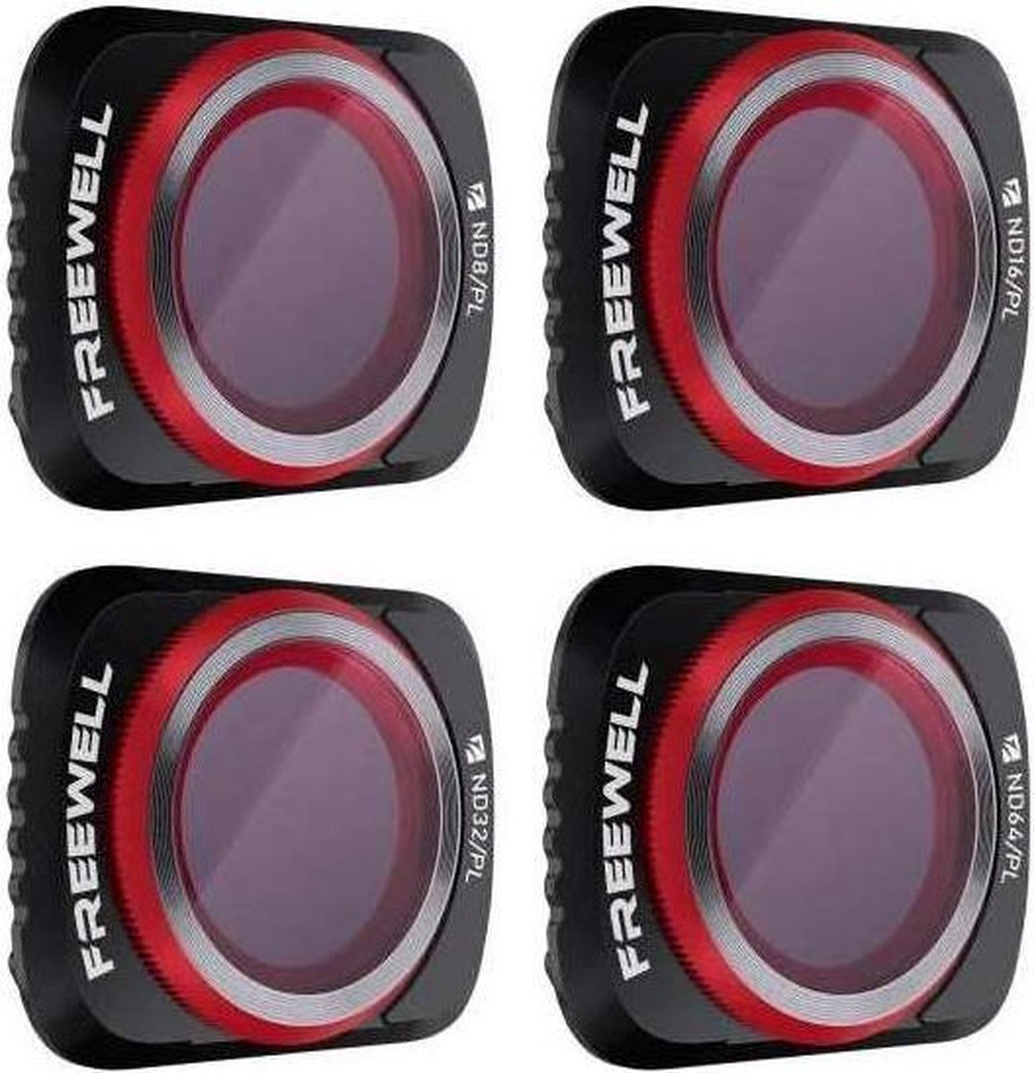 Freewell DJI Mavic Air 2  Bright Day filterset ND/PL8-16-32-64 (4 stuks)
