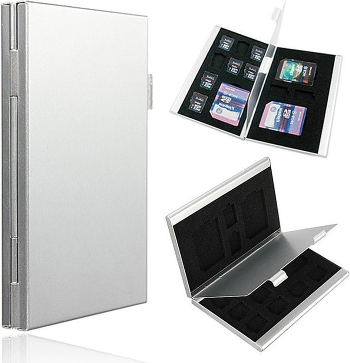 13 in 1 Geheugenkaart Opbergdoos Organizer (micro) SD MMC TF