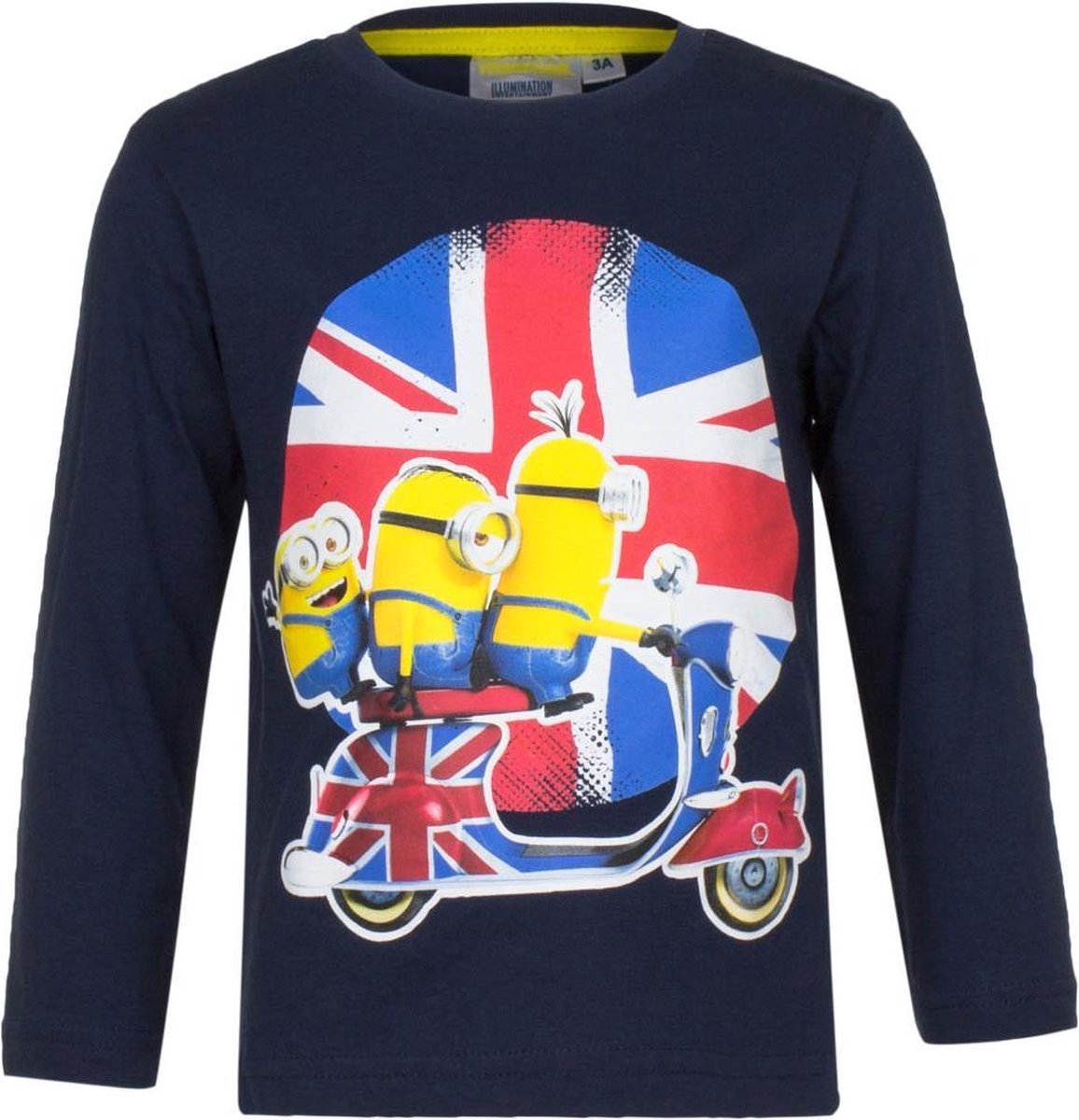 Minions T-shirt met lange mouwen