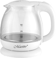 Verlichte elektrische waterkoker 1L Maestro MR055 - wit