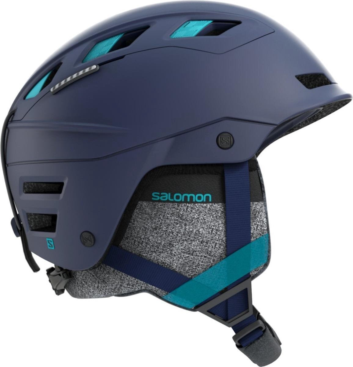 Salomon QST Charge W Blauw 56-59 - Skihelm