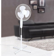 Stand ventilator - wit - 125 cm
