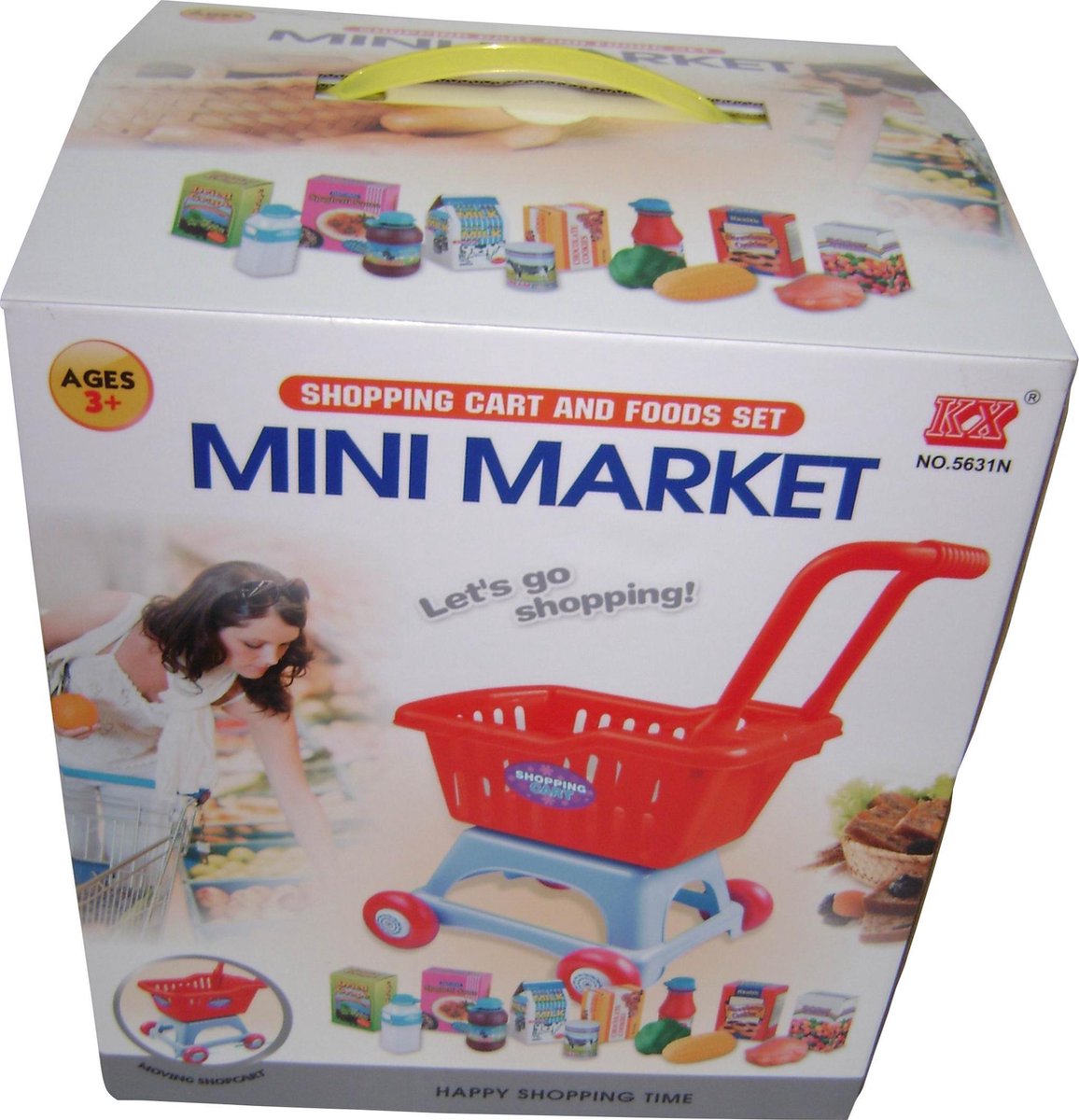 Winkelkar - met Accessoires - 31x27x38 cm