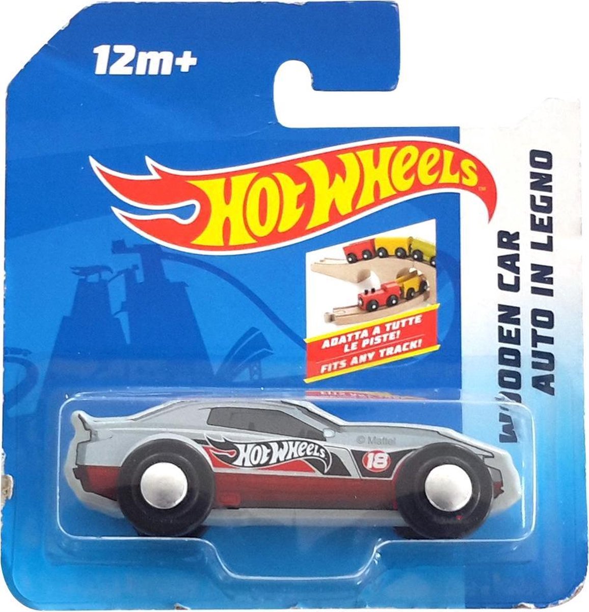 Hot Wheels Houten Auto Assorti