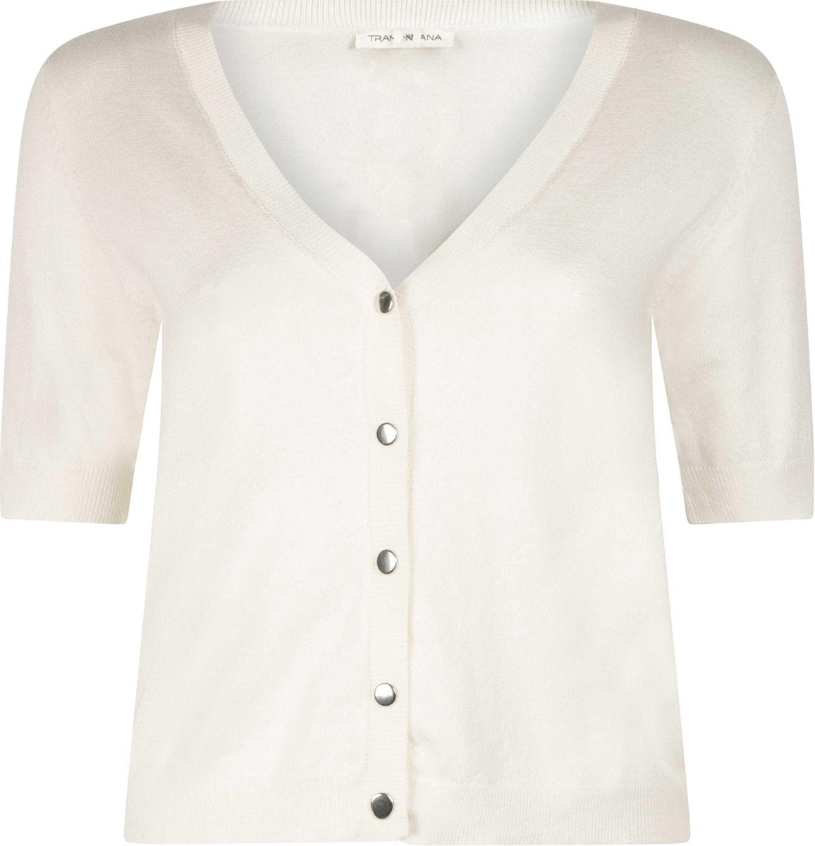Tramontana | Basic Vest | Off White | Maat XS | Vest Dames