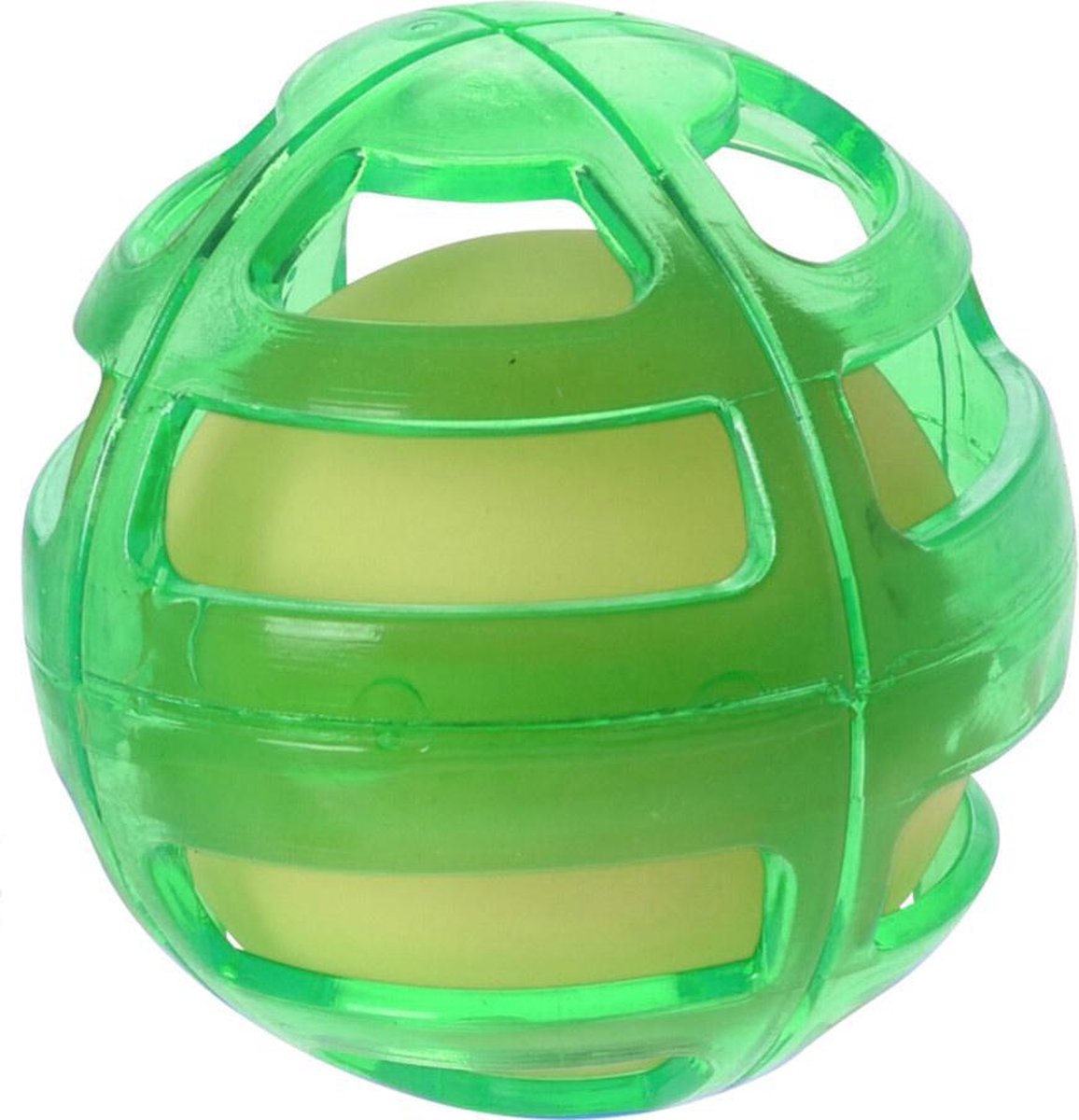 Dogs Collection Apporteerspeelbal 12 Cm Tpr Lichtgroen