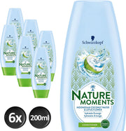 Schwarzkopf  Nature Moments Coconut Water Conditioner - 200 ml - 6 stuks