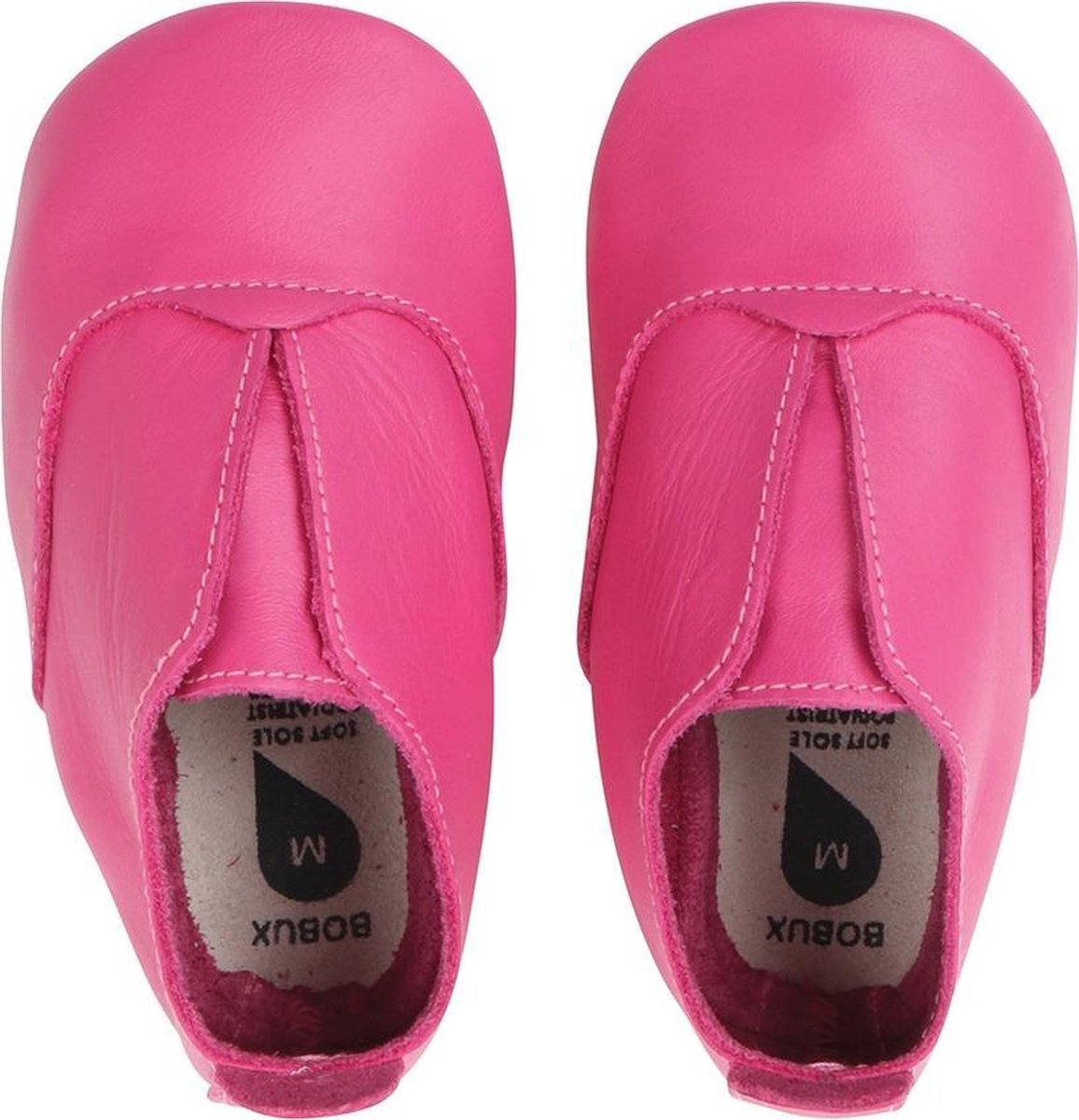 Bobux - Soft Soles - Duke pink - Babyslofjes - EU 22