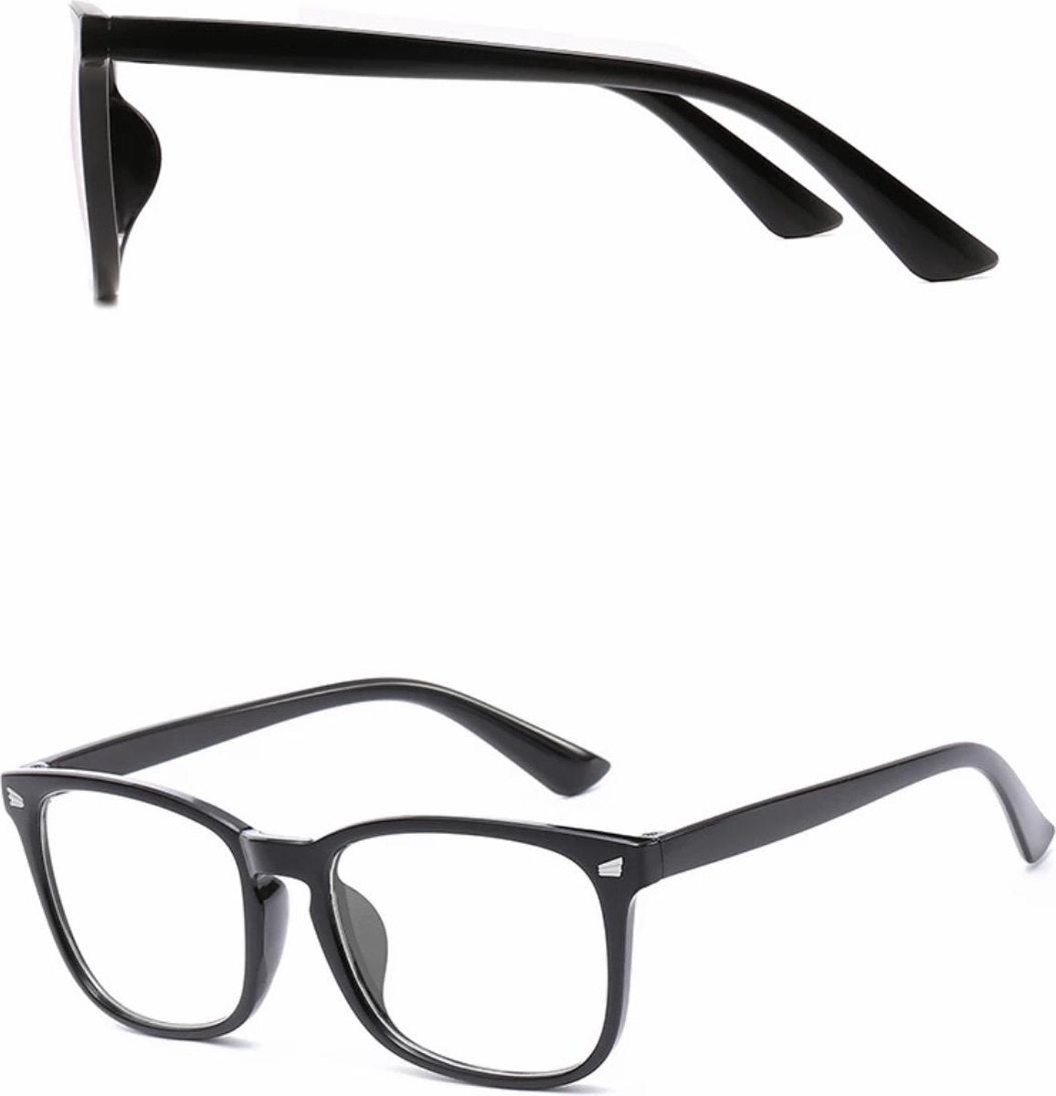 Blauw licht bril - Computerbril - Blauw licht filter - Gratis brillendoekje en beschermzakje