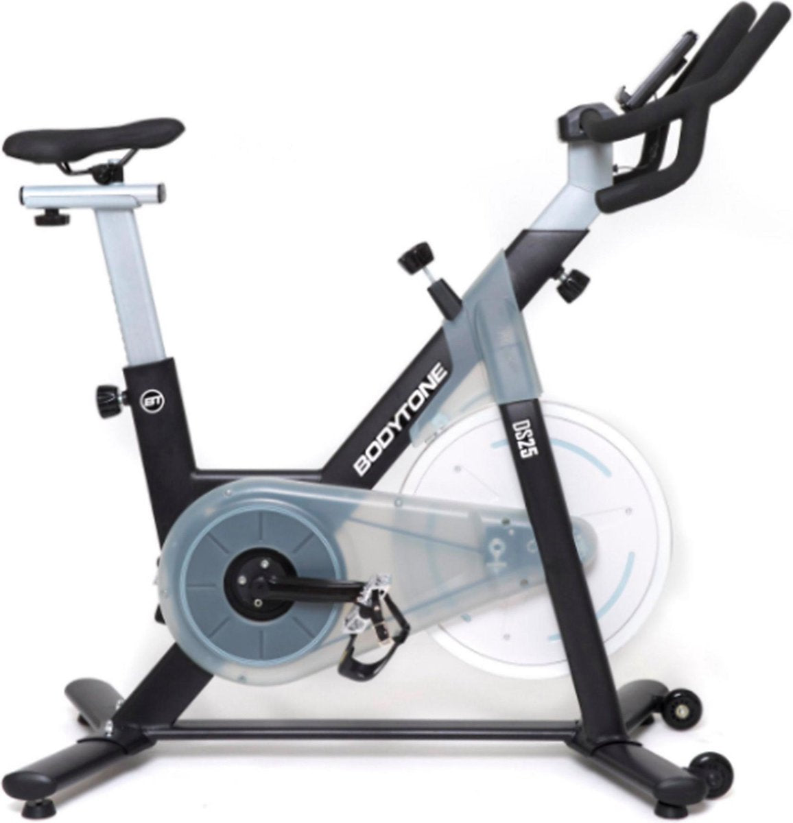 Bodytone Magnetische Indoor Spinningfiets / Hometrainer Bike - Grijs - Maat ONESIZE