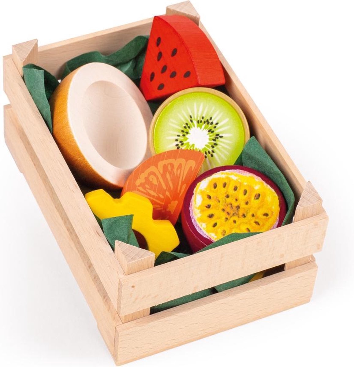 Kistje met Tropisch Fruit