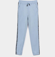 Tiffosi-meisjes-joggingsbroek-sweat pants-Brown-kleur: lichtblauw-maat 176