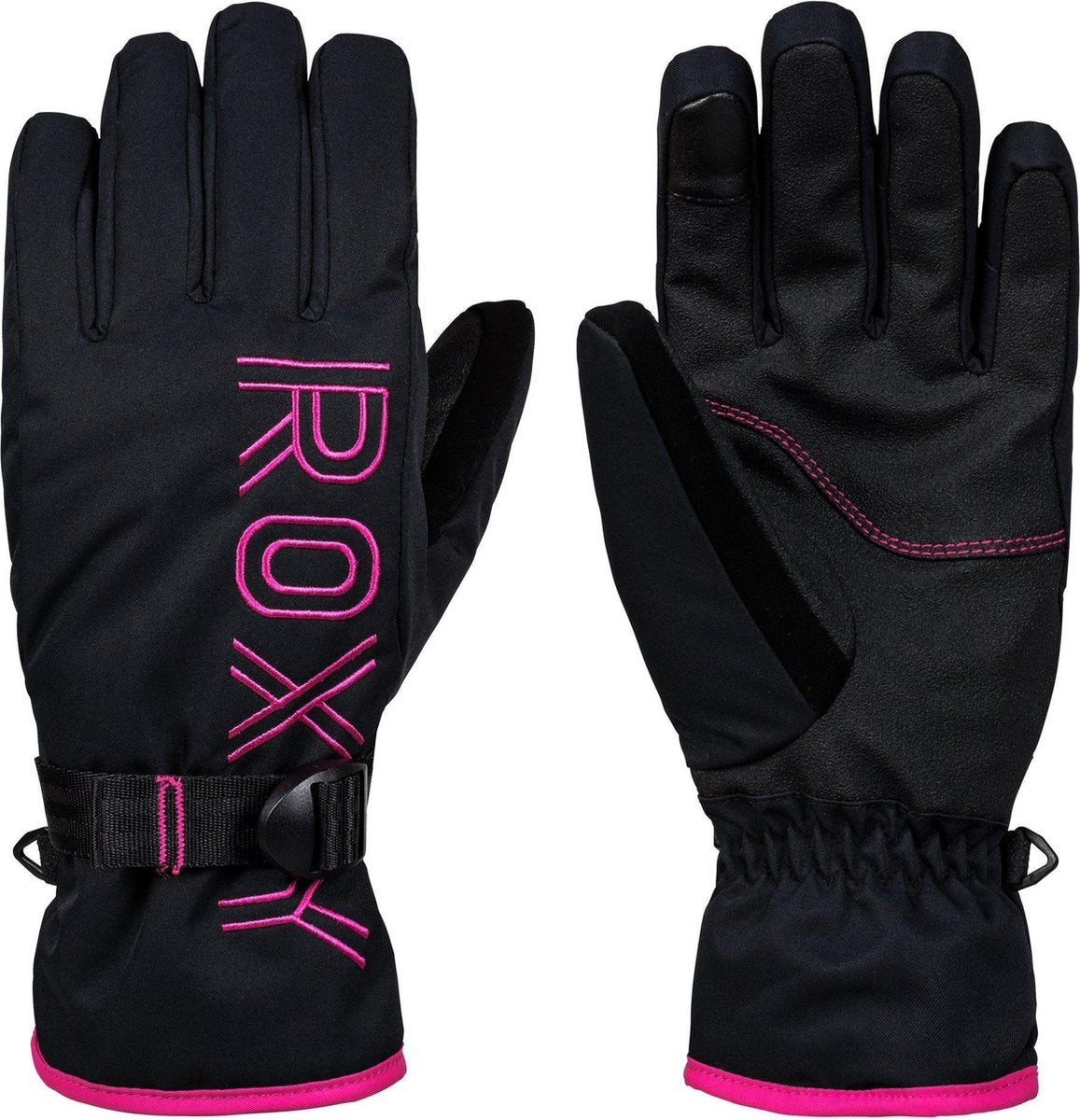 Roxy Freshfield Dames Skihandschoenen - True Black - Maat XL