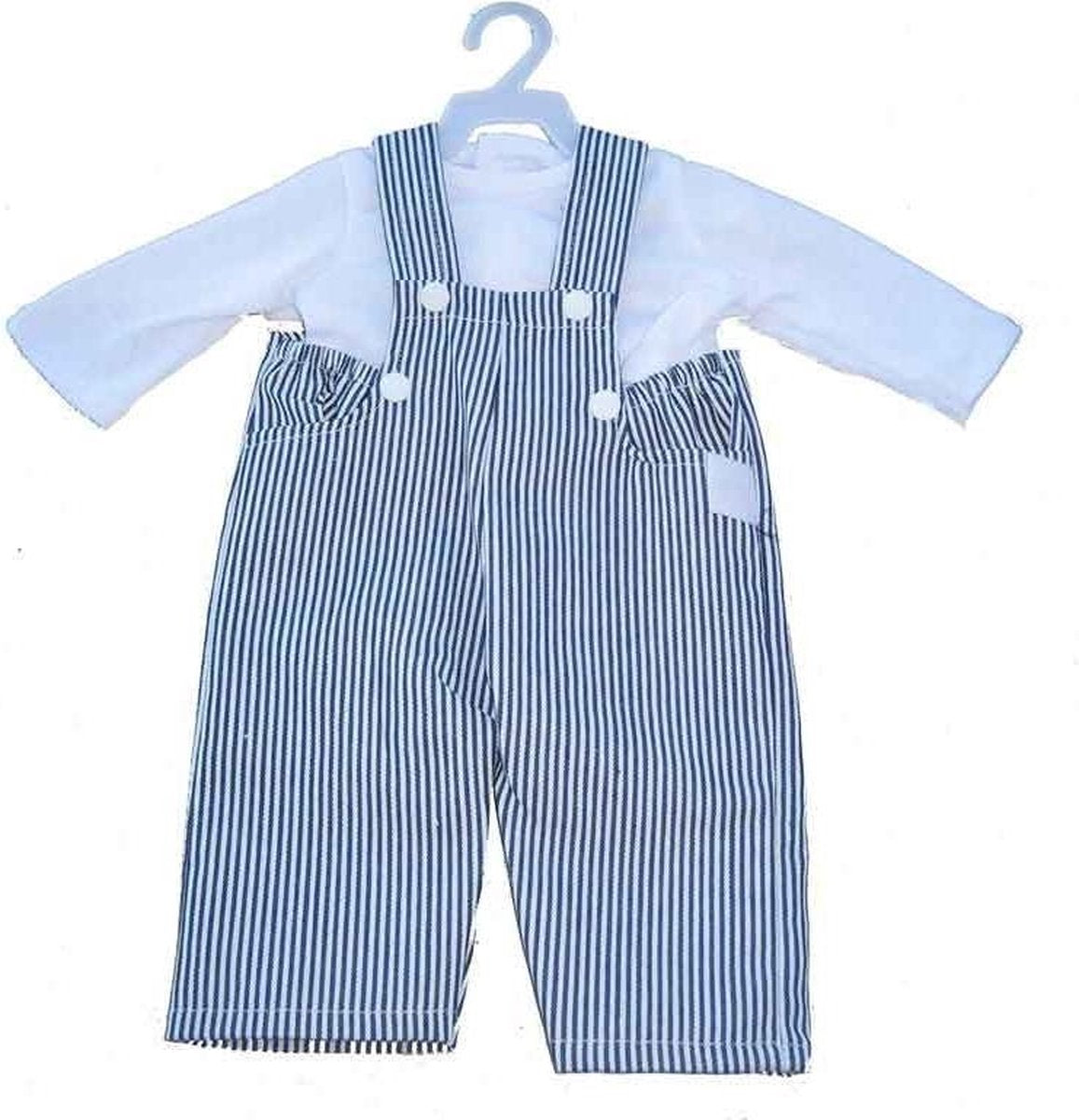 Amleg Overall Met Blouse Mini Mommy Wit 33-37 Cm