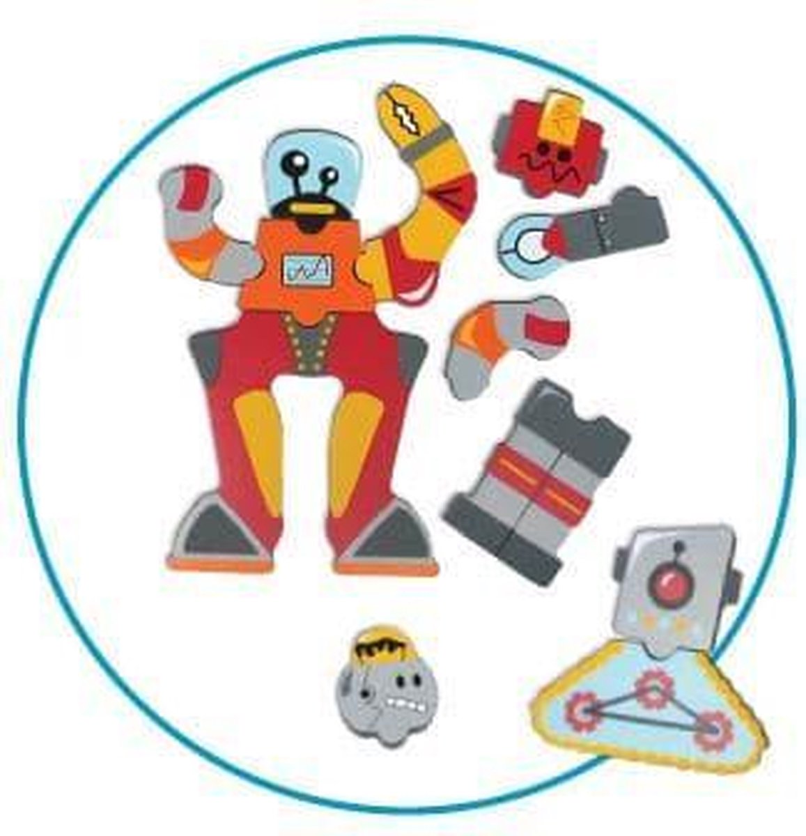 Edushape Magische Creaties - Robots