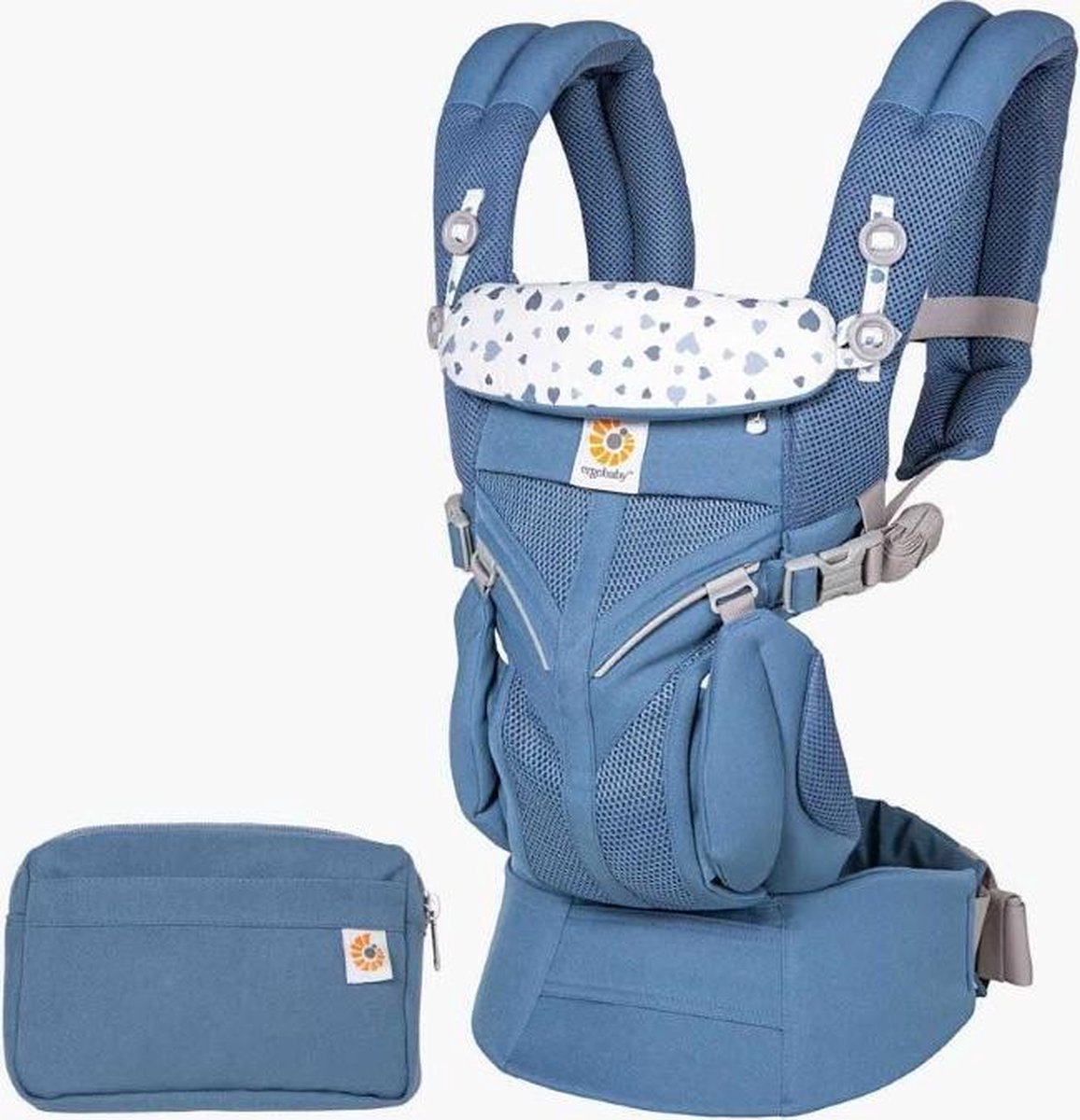 Ergobaby Omni 360 Baby Draagzak - Cool Air Mesh - Heart to Heart