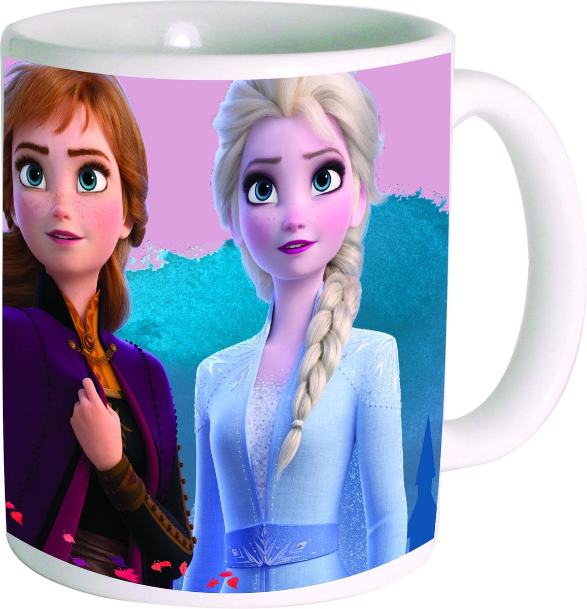 Gabbiano Mok Frozen Ii Keramiek 600 Ml Wit