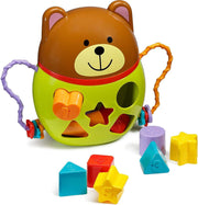 Playkidz Bear Shape Sorter - Vormen en Sorteer Beertje Beer