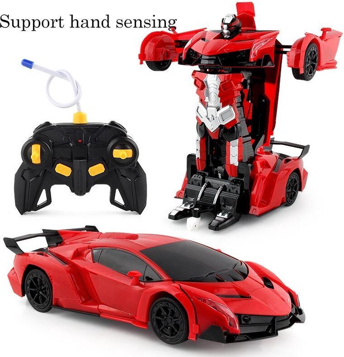 Transformer RC met licht lamborghini bestuurbare ROOD race wagen