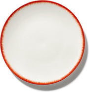 Serax Ann Demeulemeester Dé bord D24cm off white/red var2
