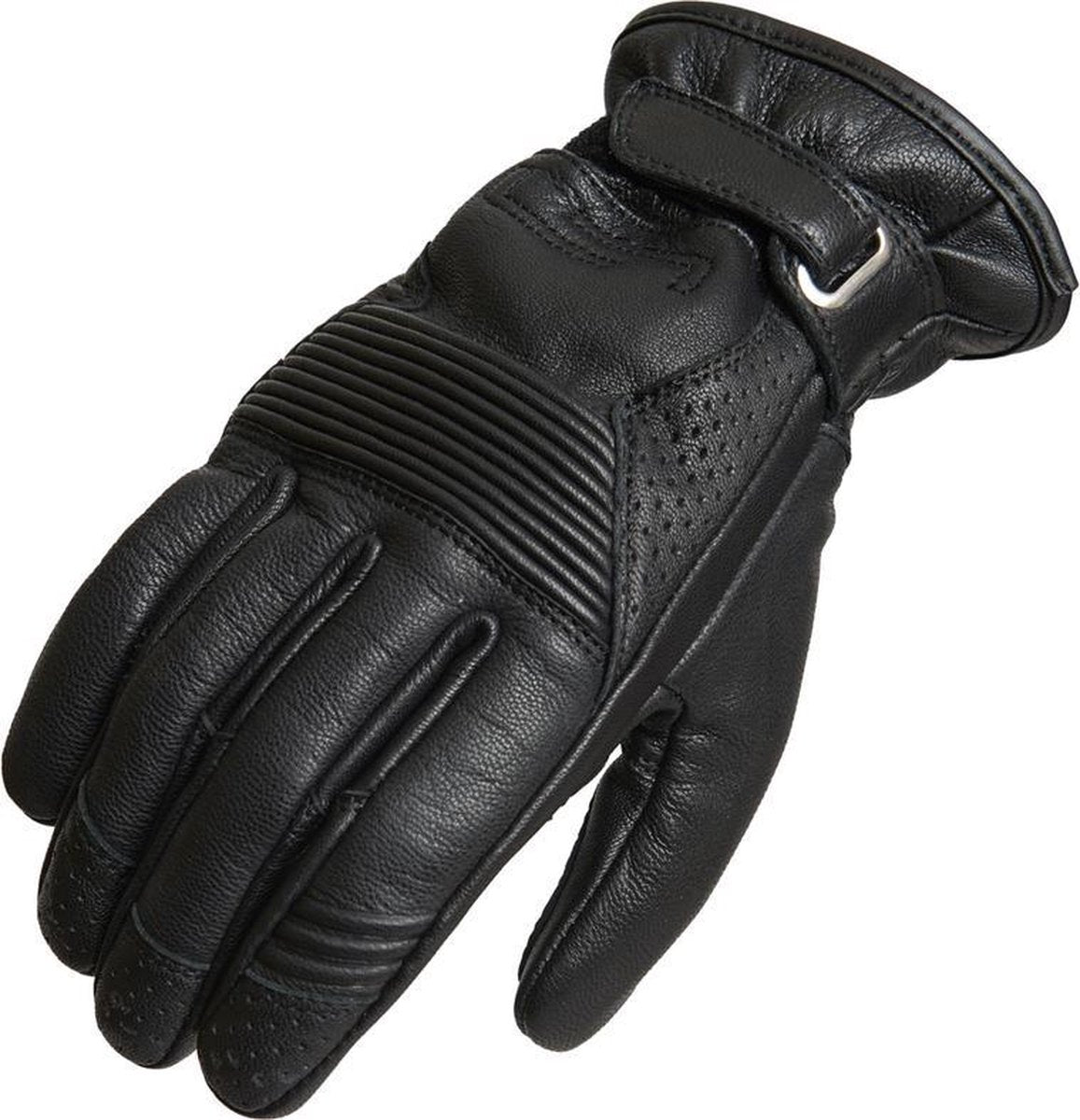 Lindstrands motorhandschoenen Lauder zwart 13
