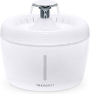 Drinkfontein voor Katten - TrevoPet® - Waterfontein Kat - Kattenfontein - Drinkfontein Kat - 2.5 Liter - Fluisterstil - Inclusief Filter