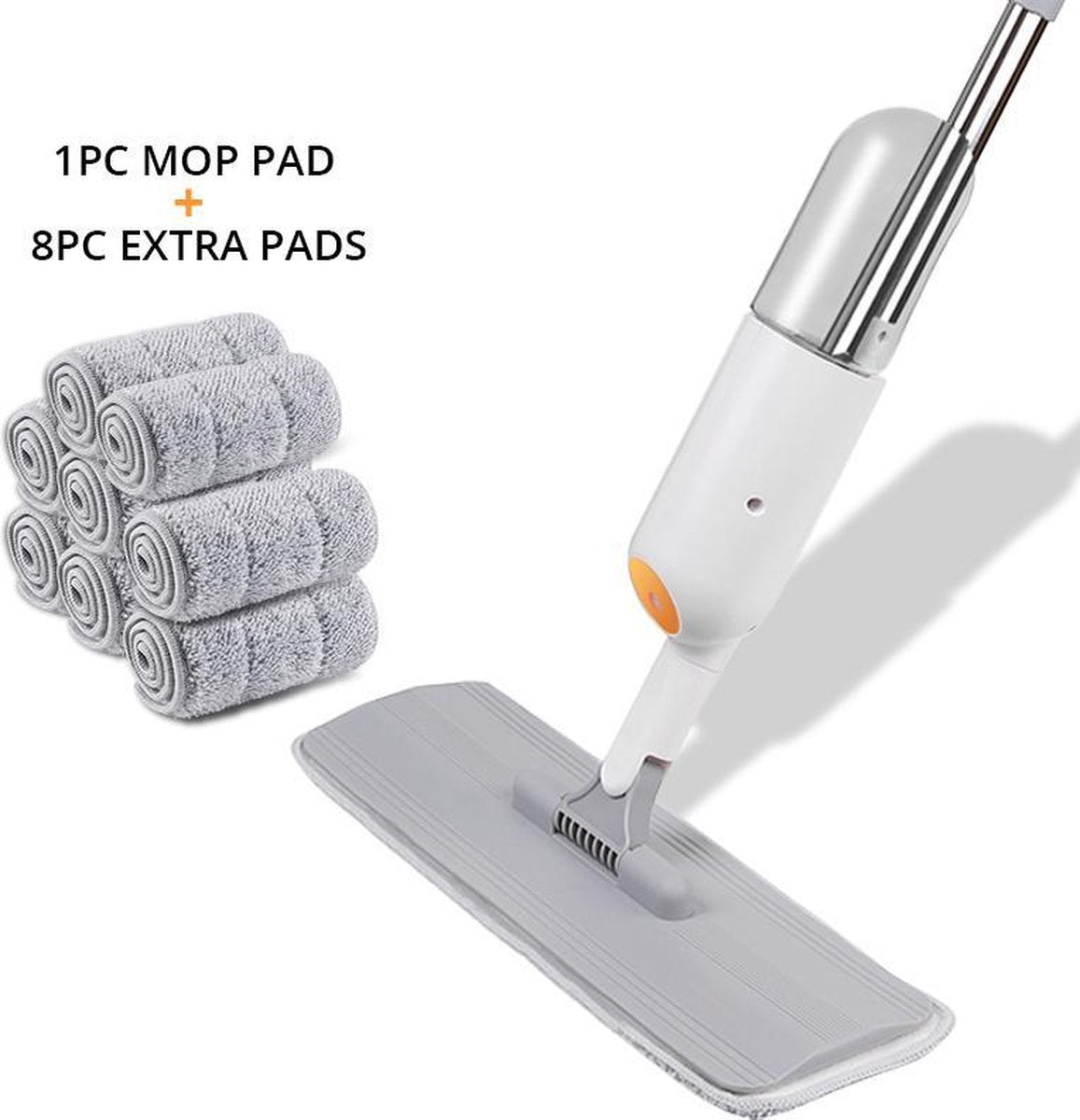 TBG Hand Spray Mop Vloer Huis Cleaning Tools Mop Voor Wassen Vloer Lui Platte Vloer Cleaner Mop Met Vervanging Microfiber Pads With 9PCS Mop Pads