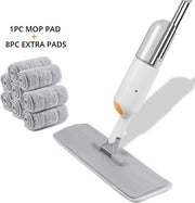 TBG Hand Spray Mop Vloer Huis Cleaning Tools Mop Voor Wassen Vloer Lui Platte Vloer Cleaner Mop Met Vervanging Microfiber Pads With 9PCS Mop Pads