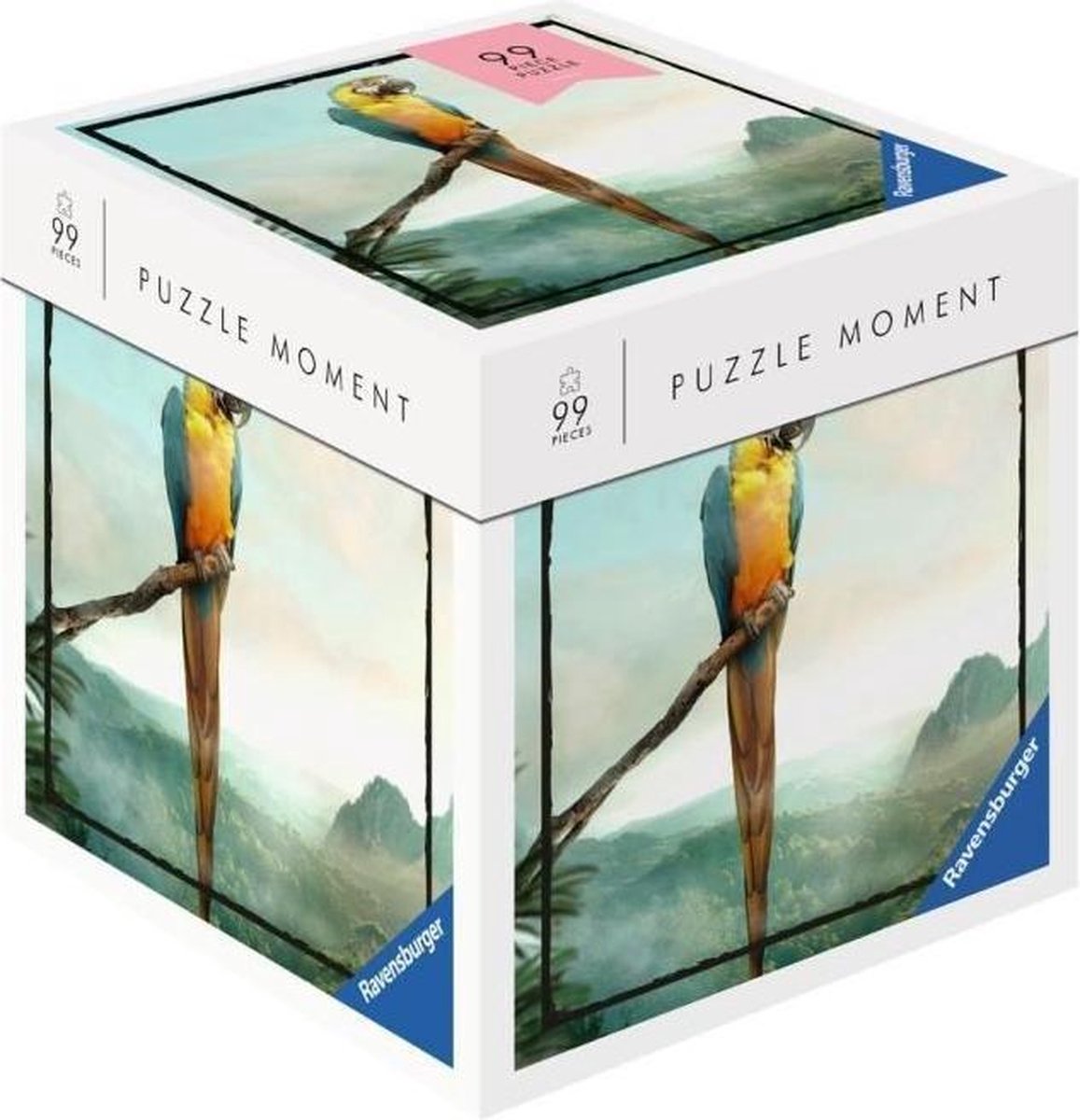 Moment Puzzle 99 stukjes - Papegaai