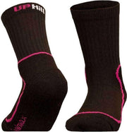 Uphillsport Sokken Kevo Junior Coolmax Zwart/roze Maat 37-39