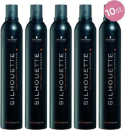 10X Schwarzkopf Silhouette Super Hold Mousse 500ml