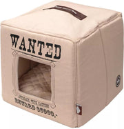 D&D Home Collection Wanted Petcube - Dierenmand - Beige - 40 x 40 x 40 cm