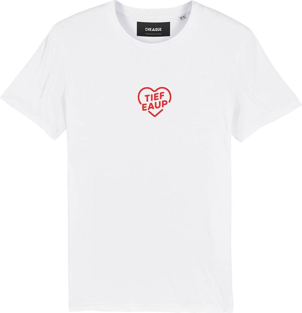 TIEF EAUP BORSTPRINT T-SHIRT