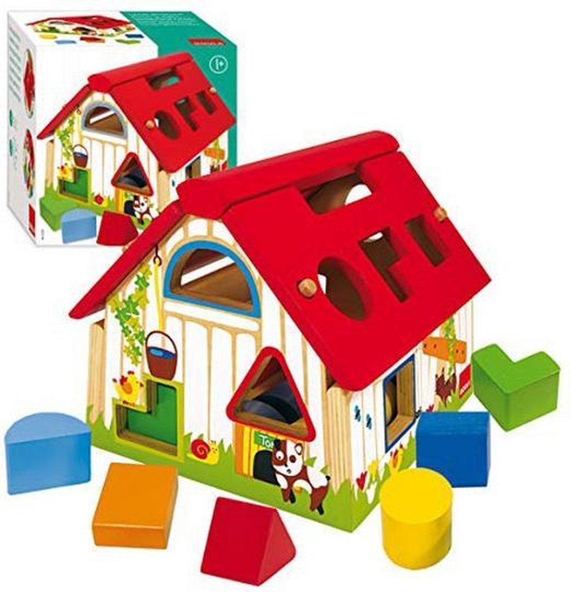 Boerderij Bouwspel Diset (12 pcs) (1+ jaar)