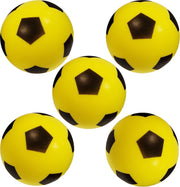 Foam Voetballen 5 stuks 20 cm Geel