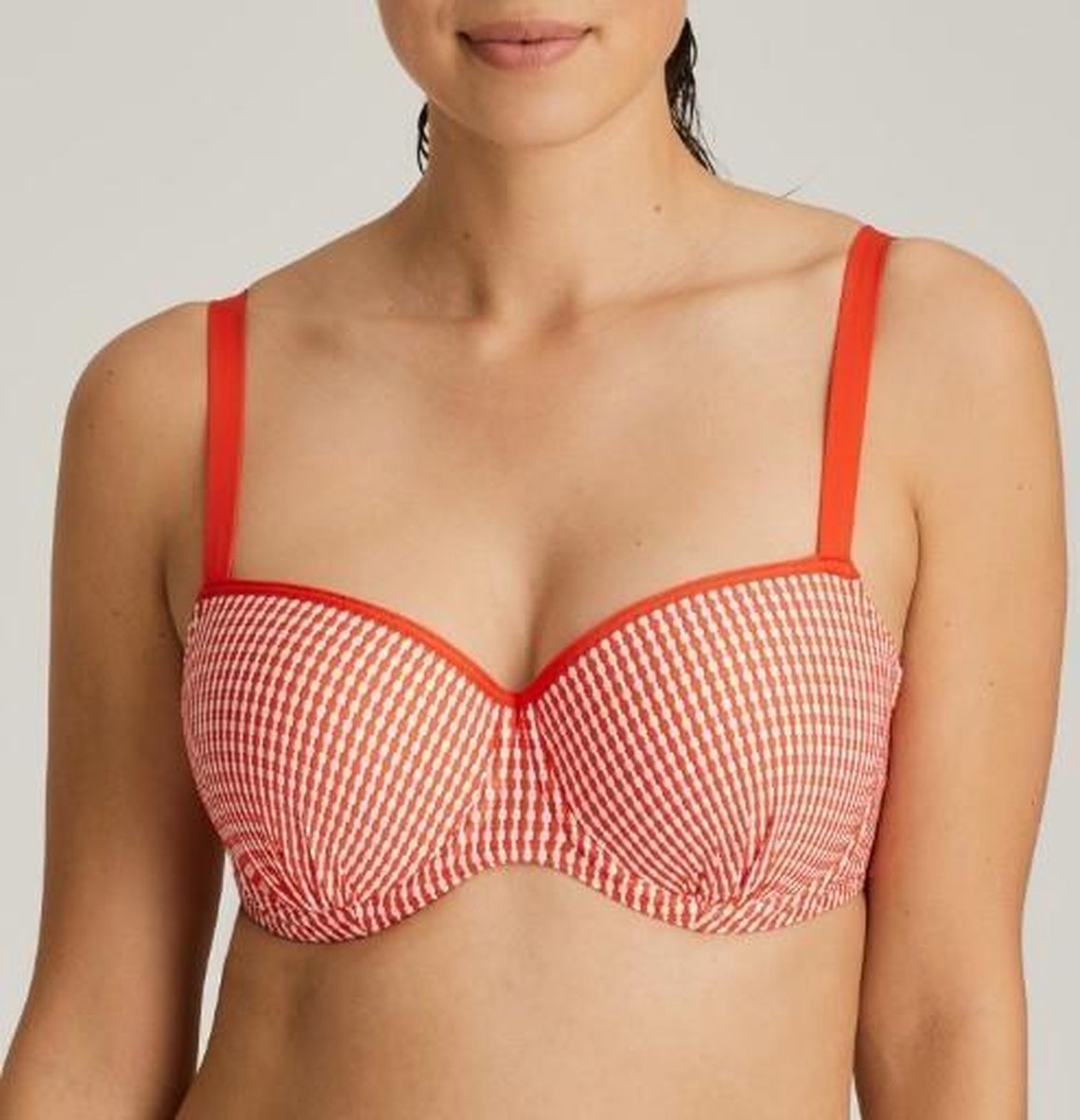 Atlas Bikini Top 4006716 Red Pepper
