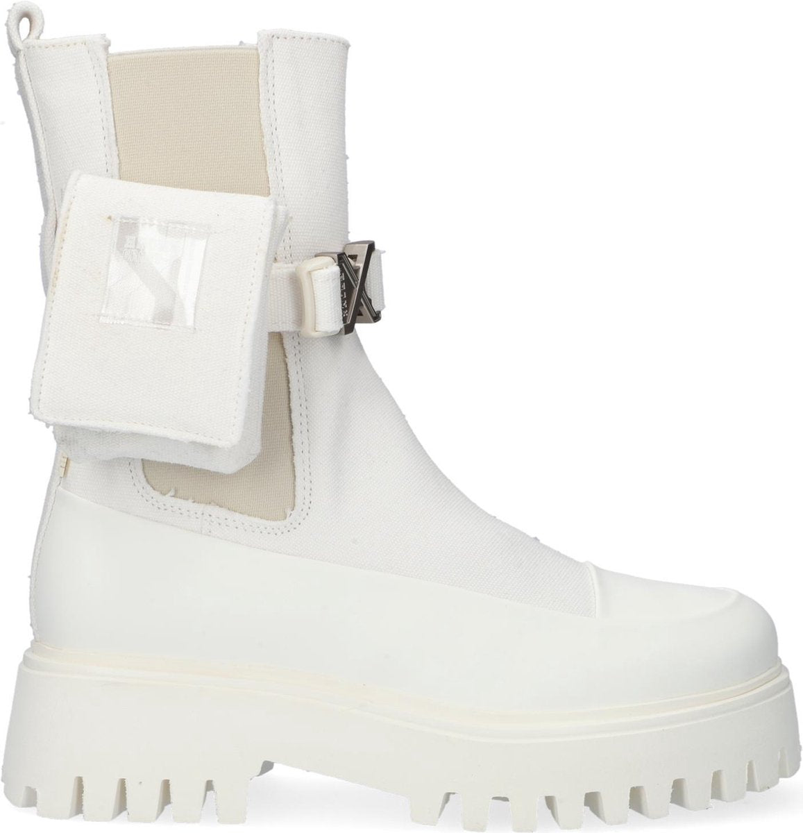 Bronx Dames Chelsea boots Groov-y - Wit - Maat 41