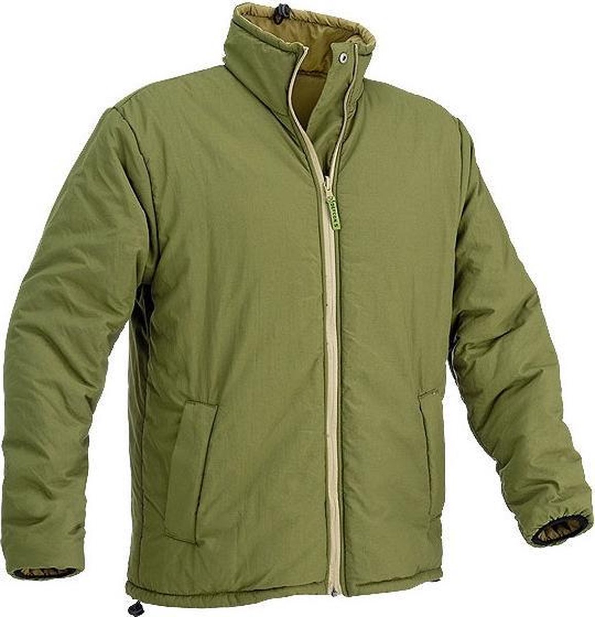 Defcon 5 Outdoorjas Giacca Heren Nylon Olijfgroen/beige Maat S
