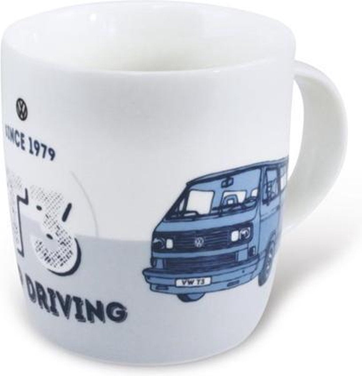Brisa Mok Volkswagen T3 bus Bulli - Kleur - Blauw - Keep Driving